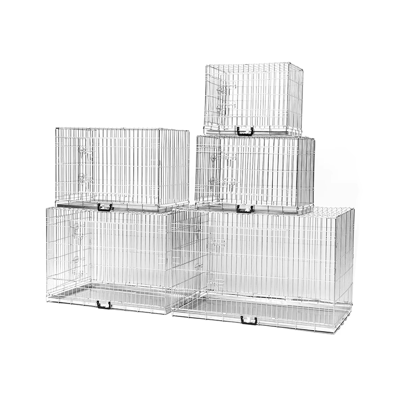 Foldable filum metallum canem caveam Foldable filum metallum canem caveam