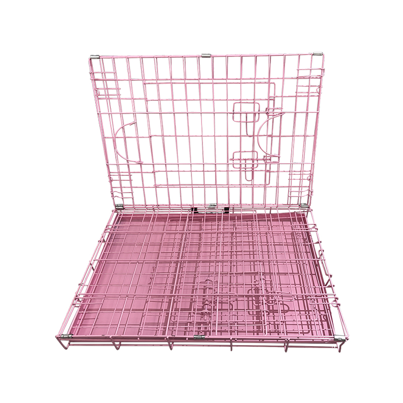 Foldable filum metallum canem caveam Foldable filum metallum canem caveam