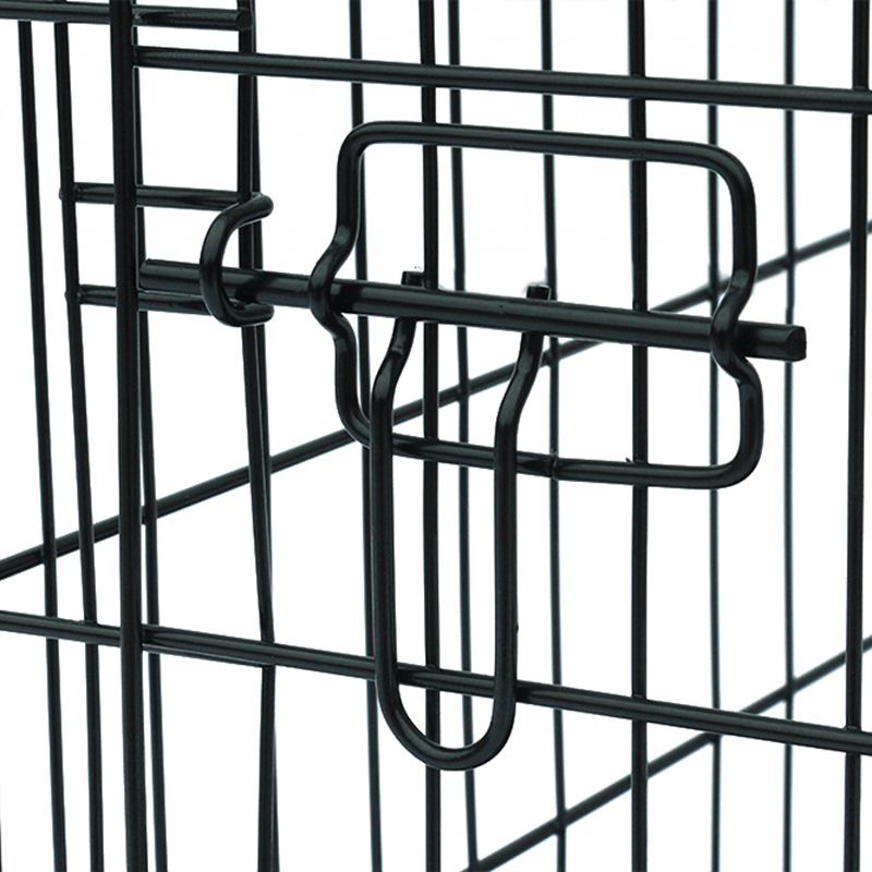 Foldable filum metallum canem caveam Foldable filum metallum canem caveam