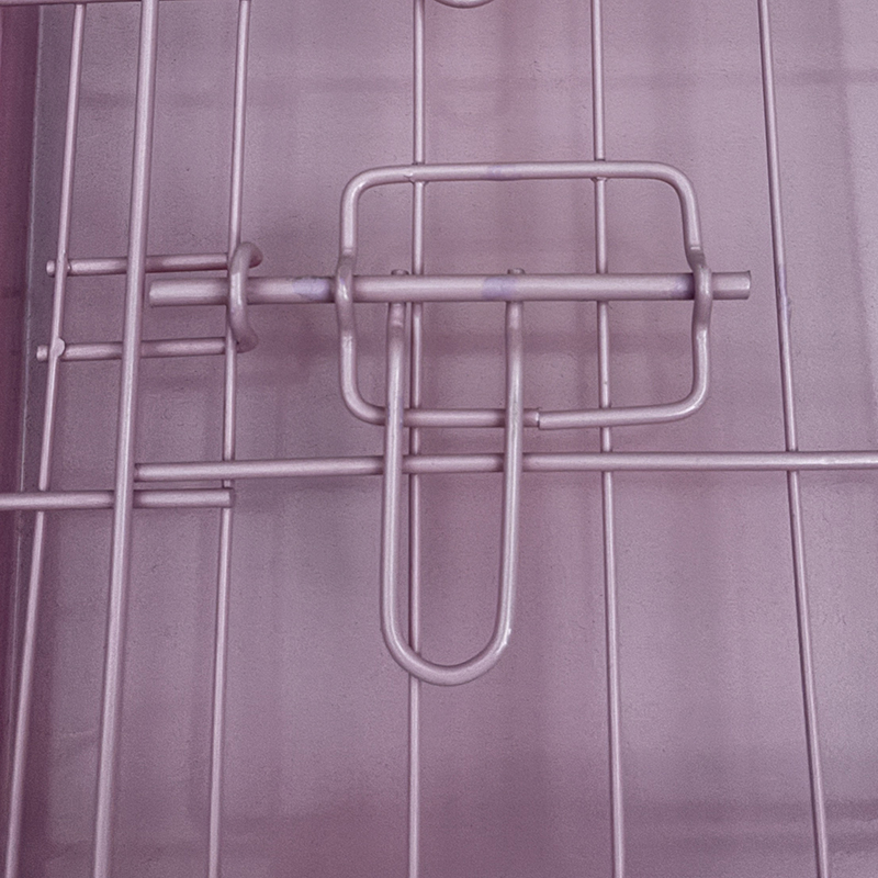 Foldable filum metallum canem caveam Foldable filum metallum canem caveam