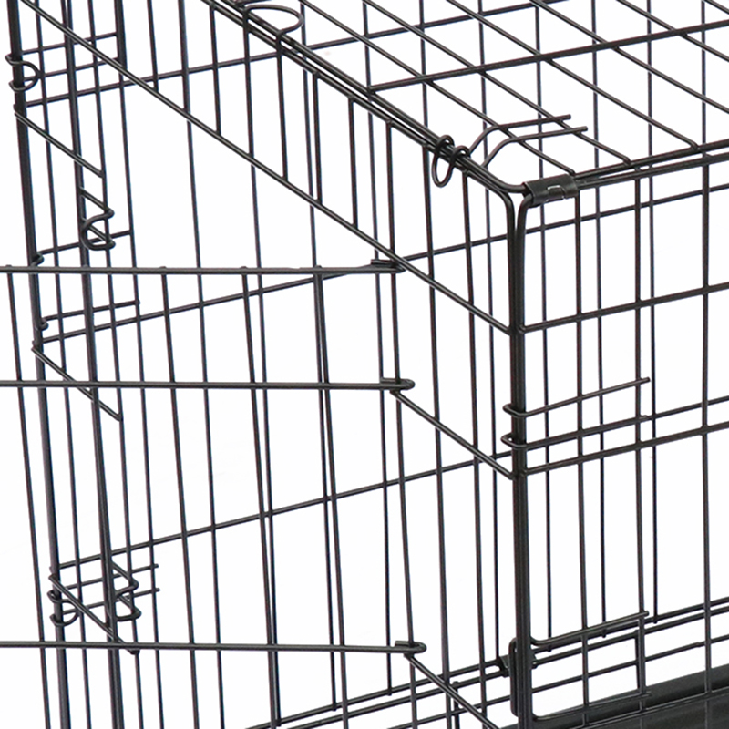 Foldable filum metallum canem caveam Foldable filum metallum canem caveam