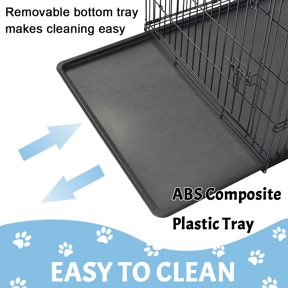 Foldable filum metallum canem caveam Foldable filum metallum canem caveam