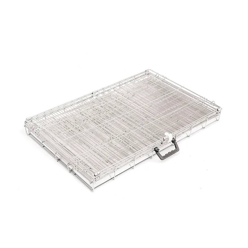 Foldable filum metallum canem caveam Foldable filum metallum canem caveam