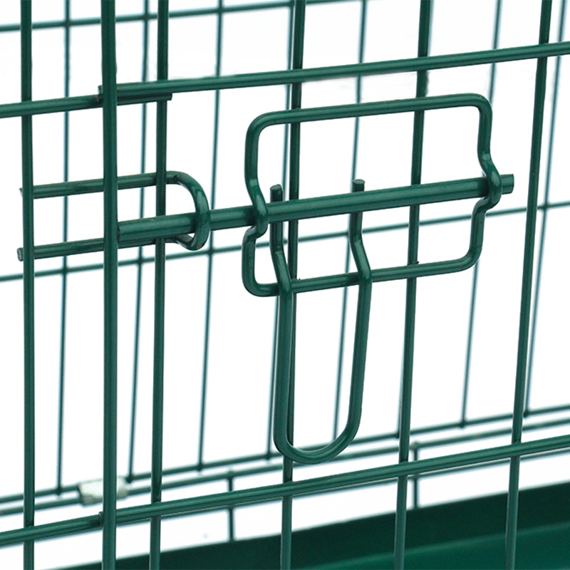 Foldable filum metallum canem caveam Foldable filum metallum canem caveam