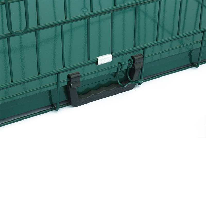 Foldable filum metallum canem caveam Foldable filum metallum canem caveam