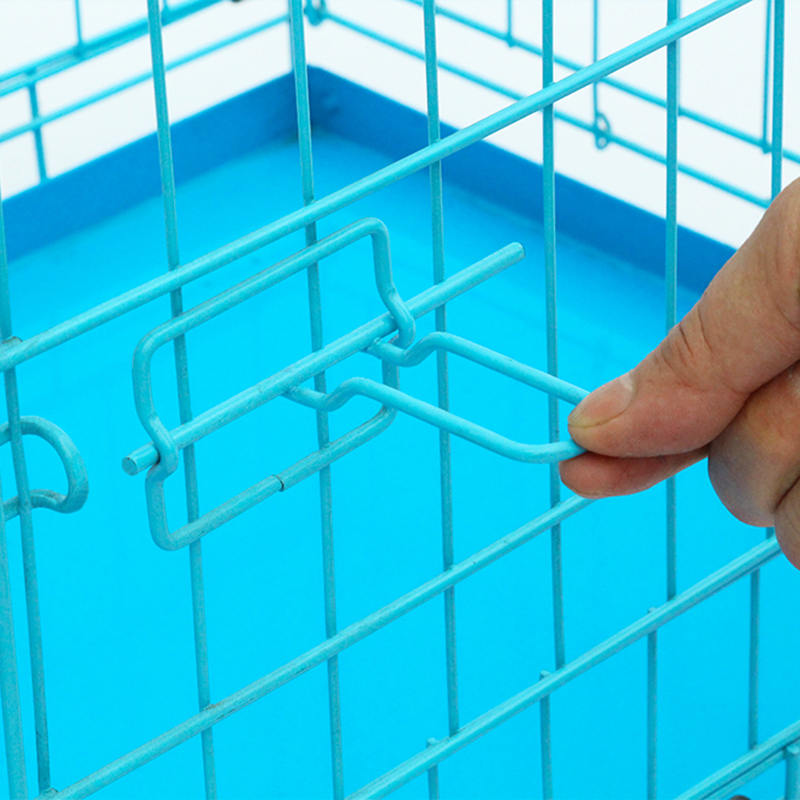 Foldable filum metallum canem caveam Foldable filum metallum canem caveam