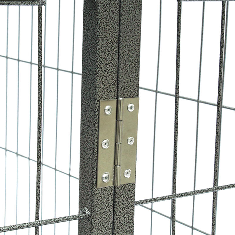 Open Top Tube Foldable Metal Canis Cage Open Top Tube Foldable Metal Canis Cage