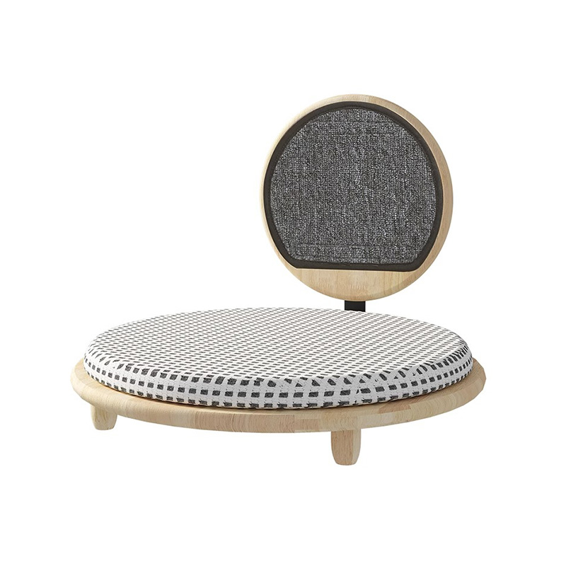 Solidum lignum fovere cattus lectus nidum cum scalpendo tabulas