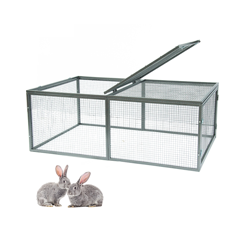 Duplici Porta Metal Tube Bunny Rabbit Cage Hutch Duplici Porta Metal Tube Bunny Rabbit Cage Hutch