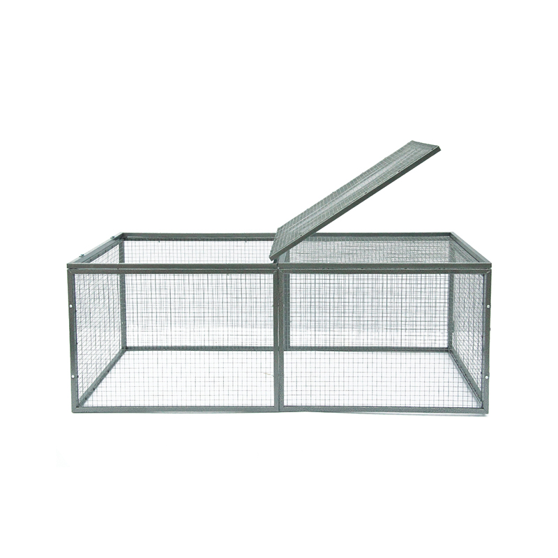 Duplici Porta Metal Tube Bunny Rabbit Cage Hutch