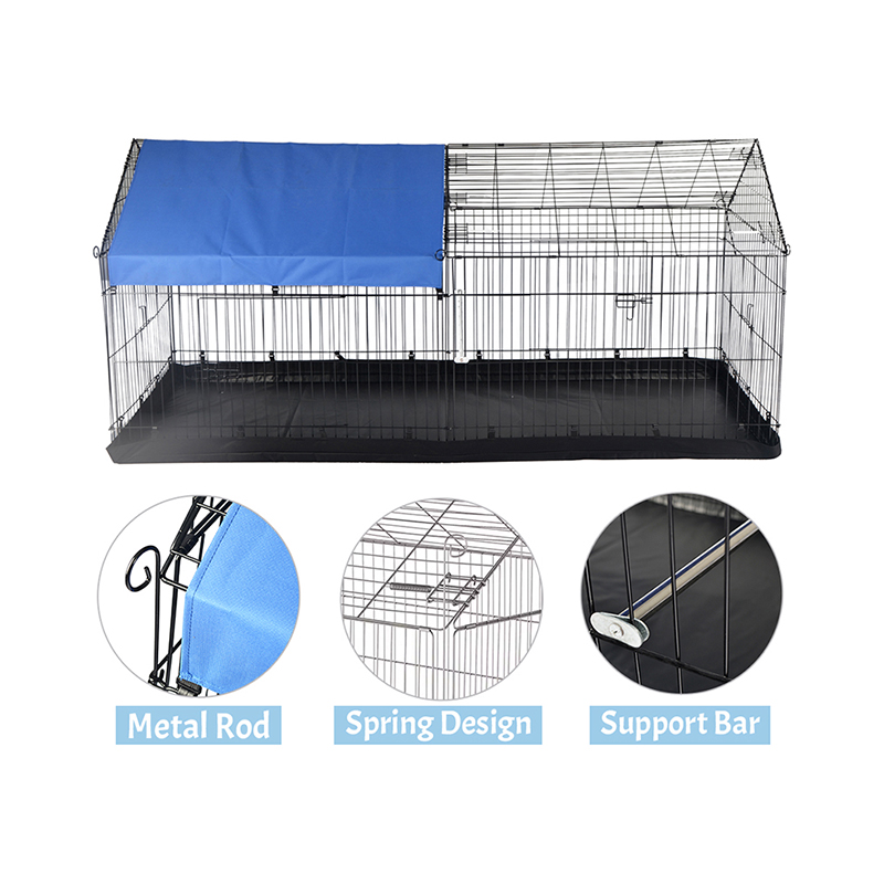 Outdoor Foldable Poultry Metal filum gallinaceo coope ad parvum animalibus Outdoor Foldable Poultry Metal filum gallinaceo coope ad parvum animalibus