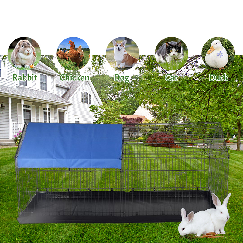 Outdoor Foldable Poultry Metal filum gallinaceo coope ad parvum animalibus Outdoor Foldable Poultry Metal filum gallinaceo coope ad parvum animalibus