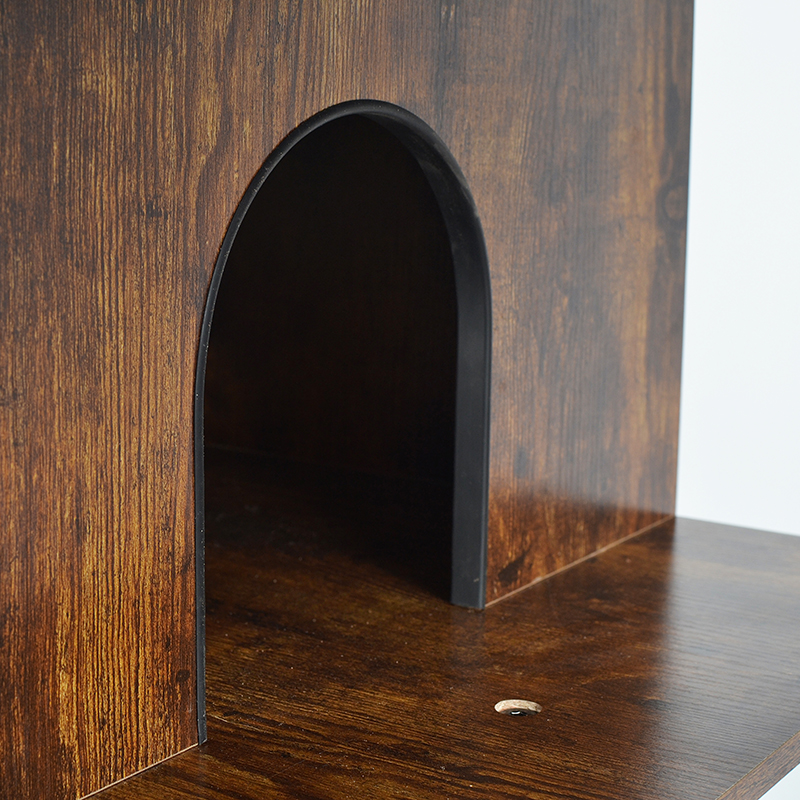 Moderni Wood & metallum feles lignum umbraticis Turrim Condo cum Hammock Moderni Wood & metallum feles lignum umbraticis Turrim Condo cum Hammock