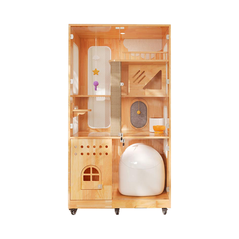 Panoramic Umbraticis Villa Cage Firmus Lignum Cattus domus clausuram Panoramic Umbraticis Villa Cage Firmus Lignum Cattus domus clausuram