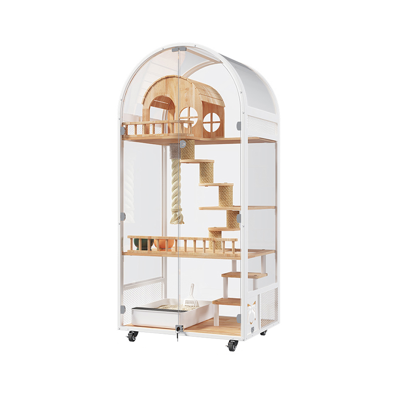 Umbraticis lignea Cat Domus Hotel Panoramic Villa Solidum Cattus Cage Conclusio Cavinet