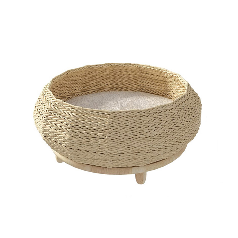 Handmade Naturalis Kraft Paper Nidum Twoven Cattus canis lectum