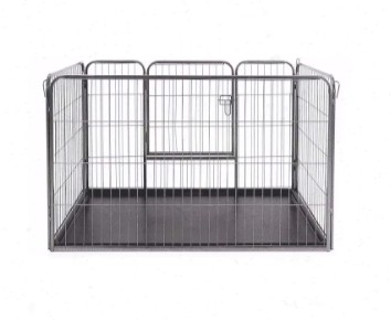 Estne Metal Dog Playpen apta ad usum tectis vel velit?